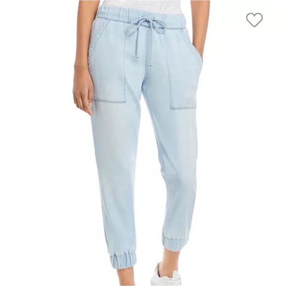 Bella Dahl Pants - Bella Dahl Joggers - Sky Blue